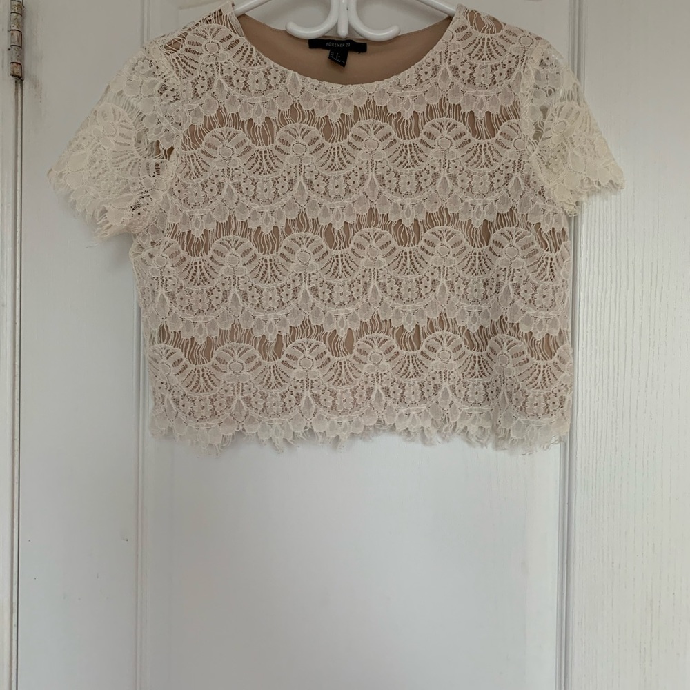 Matching Forever 21 Lace Set - Picture 2 of 3